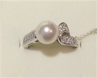 Ringe Salvini Dame in Weißgold Perla 0.2 Ct 80688814-15 - 80688814-15